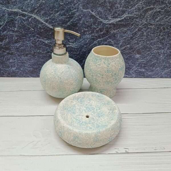 DPAARA Chemical Glaze Bathroom Set of 3pcs-DCI2003