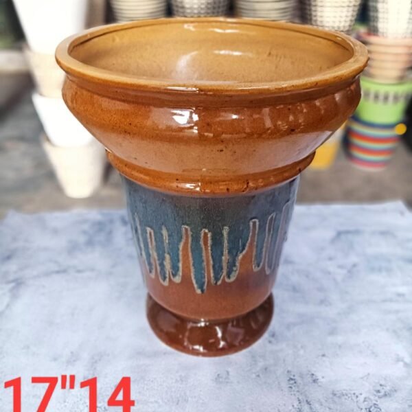 Khurja Pottery Outdoor Ceramic Standing Gamla-SK6021